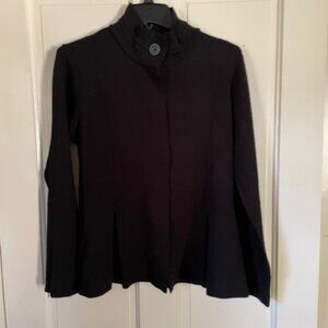 Tubino Black Knit Top